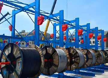 線纜存儲(chǔ)適合用中山懸臂式貨架嗎？【易達(dá)貨架】